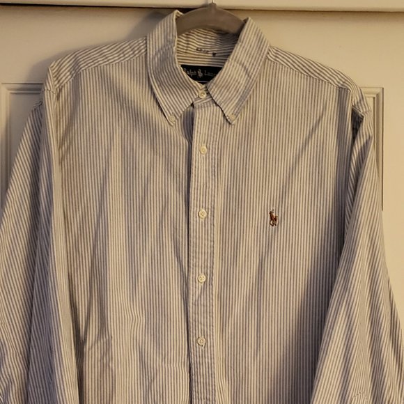 Ralph Lauren Men's L/S Button Down Shirt - Vintage - 17-34 - Picture 3 of 9